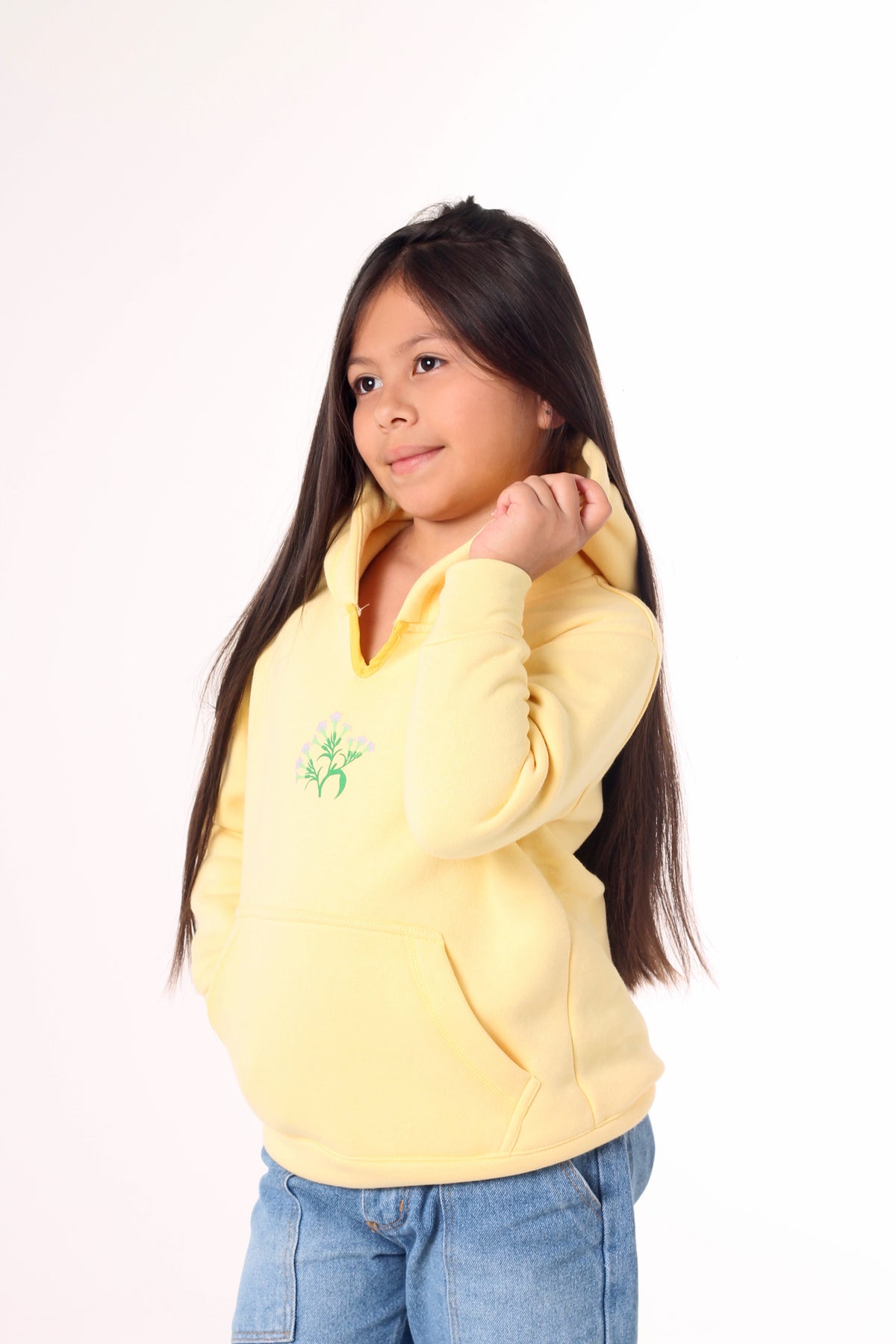 Buzo Capota Tabaco Amarillo