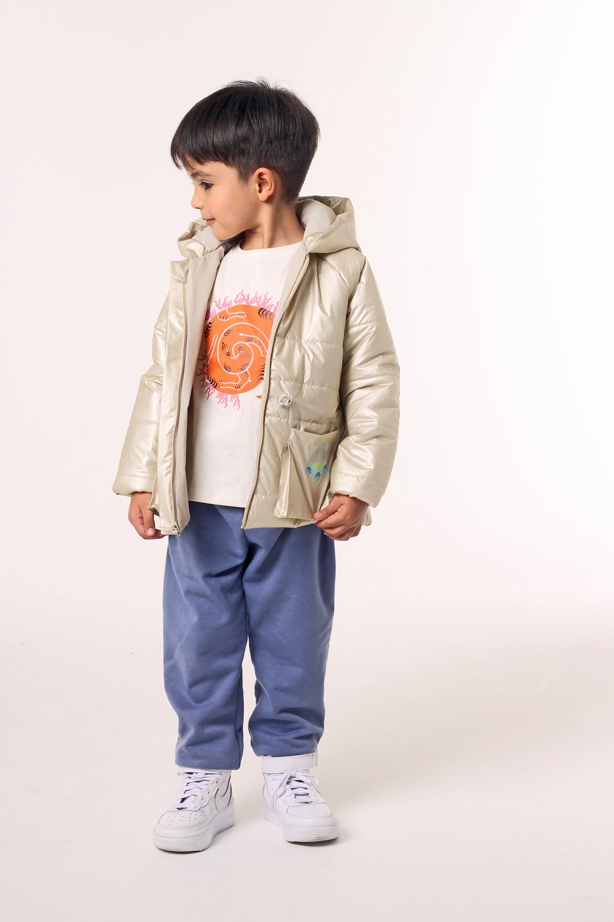 Chaqueta Arpa Beige
