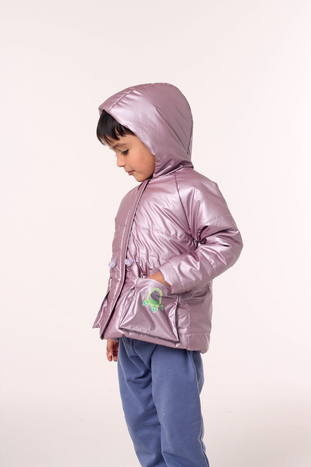 Chaqueta Arpa Morada