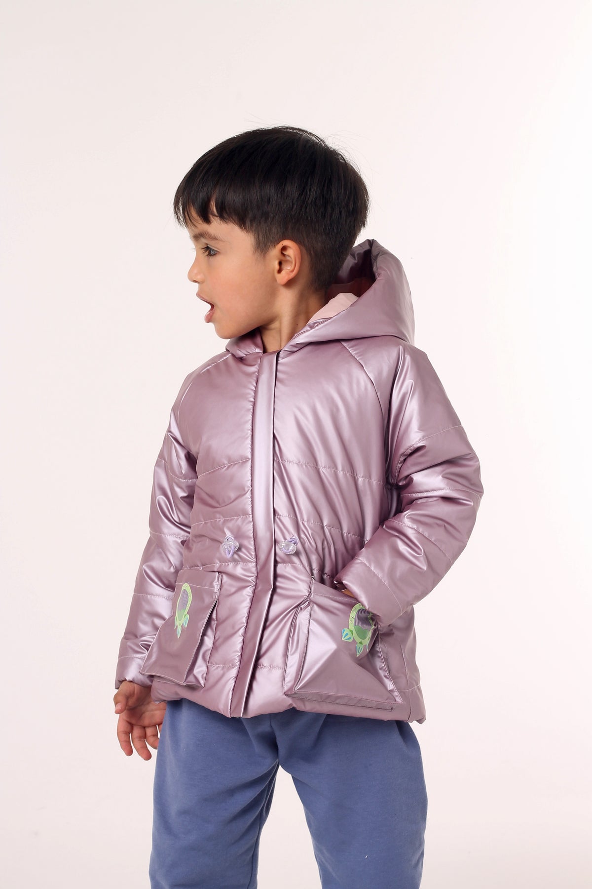Chaqueta Arpa Morada