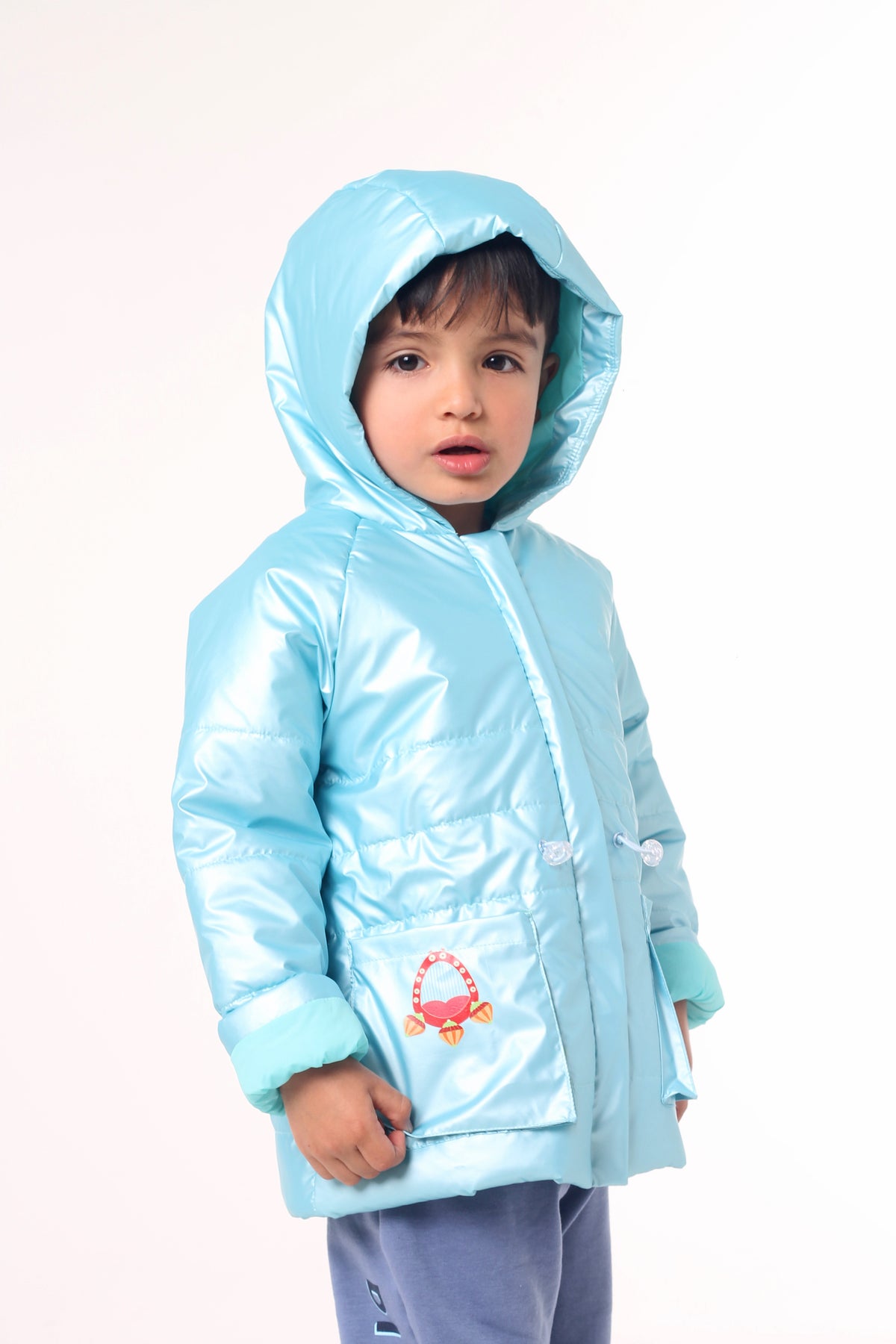 Chaqueta Arpa Azul