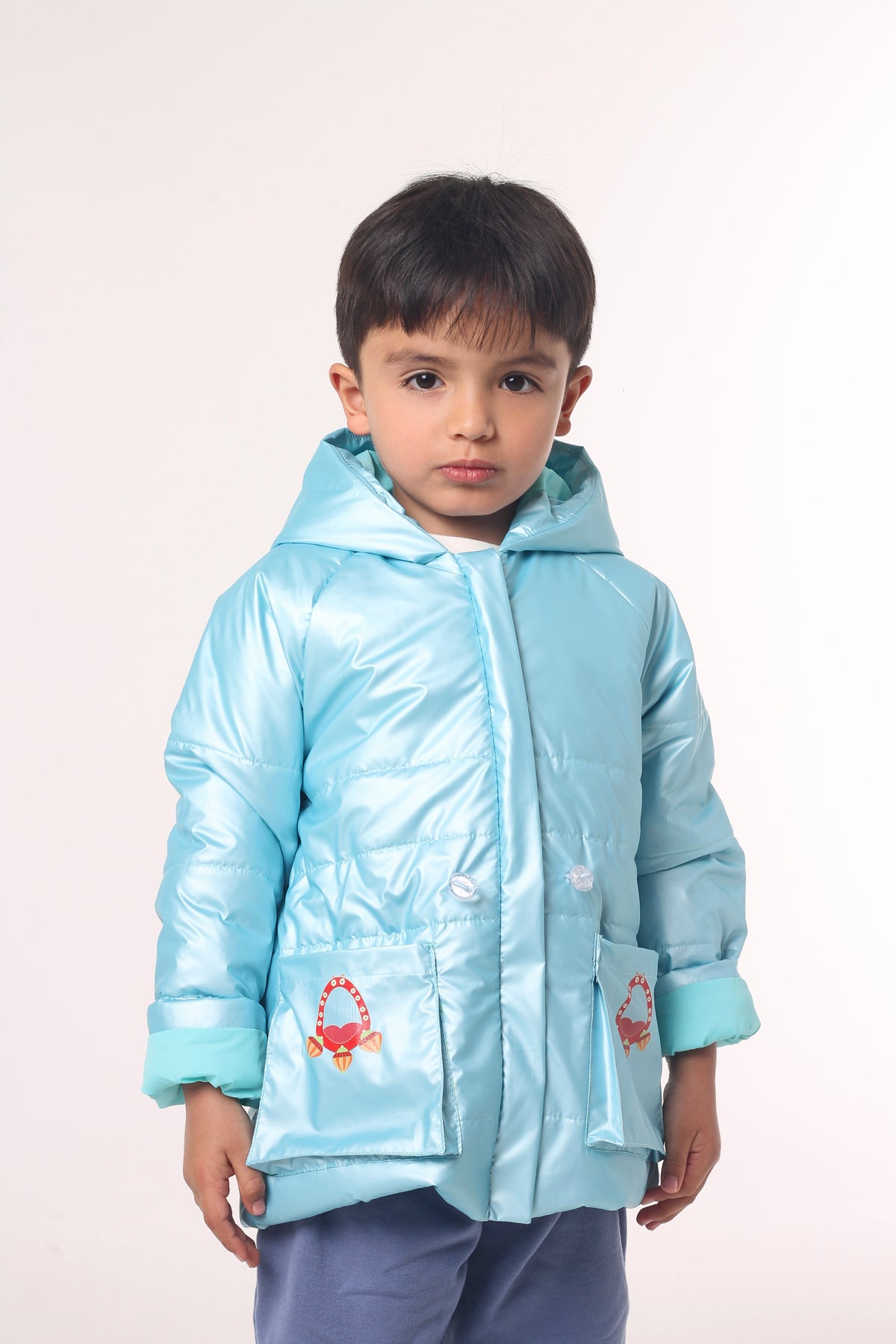 Chaqueta Arpa Azul